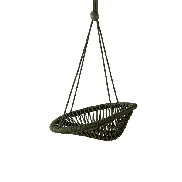 Outdoor Furniture Braided & Rope Swing - Folhian