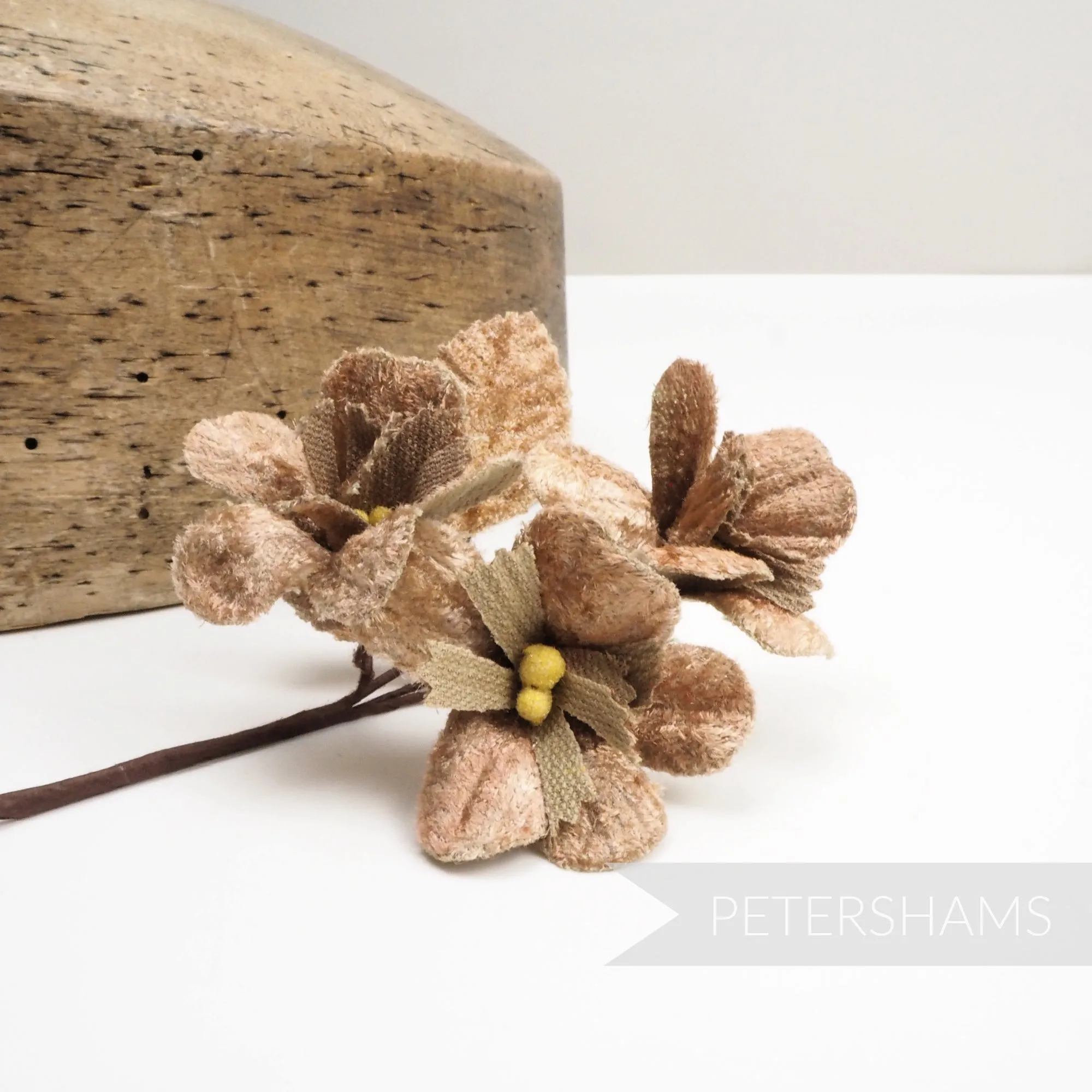 'Pace' Velvet Blossoms Millinery Flower