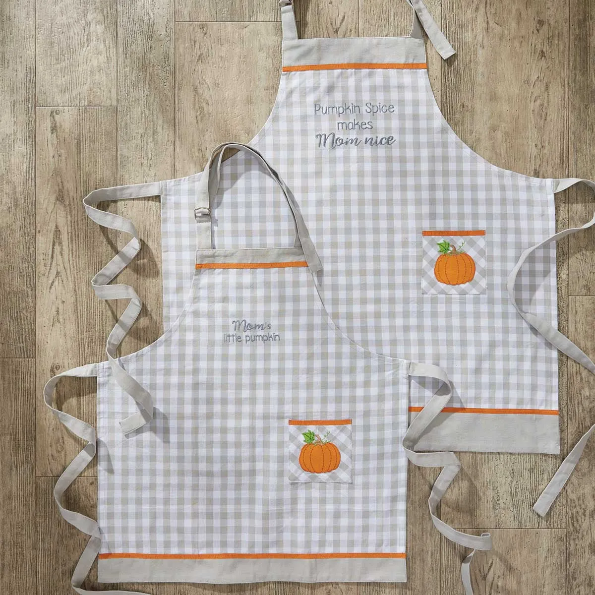 Pumpkin Truckloads of Fun Aprons