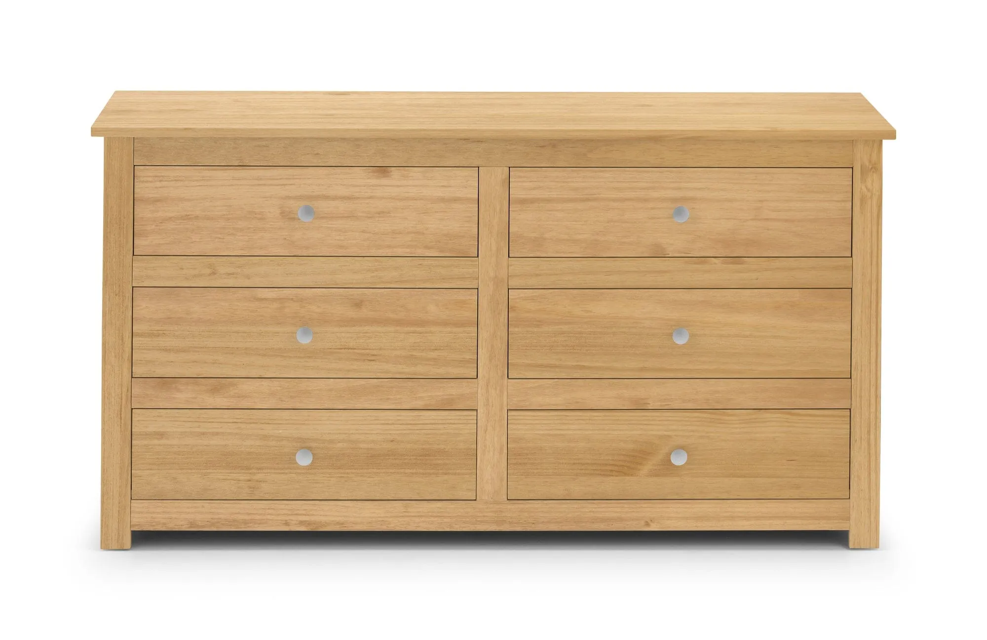 Radley 6 Drawer Chest - Waxed Pine