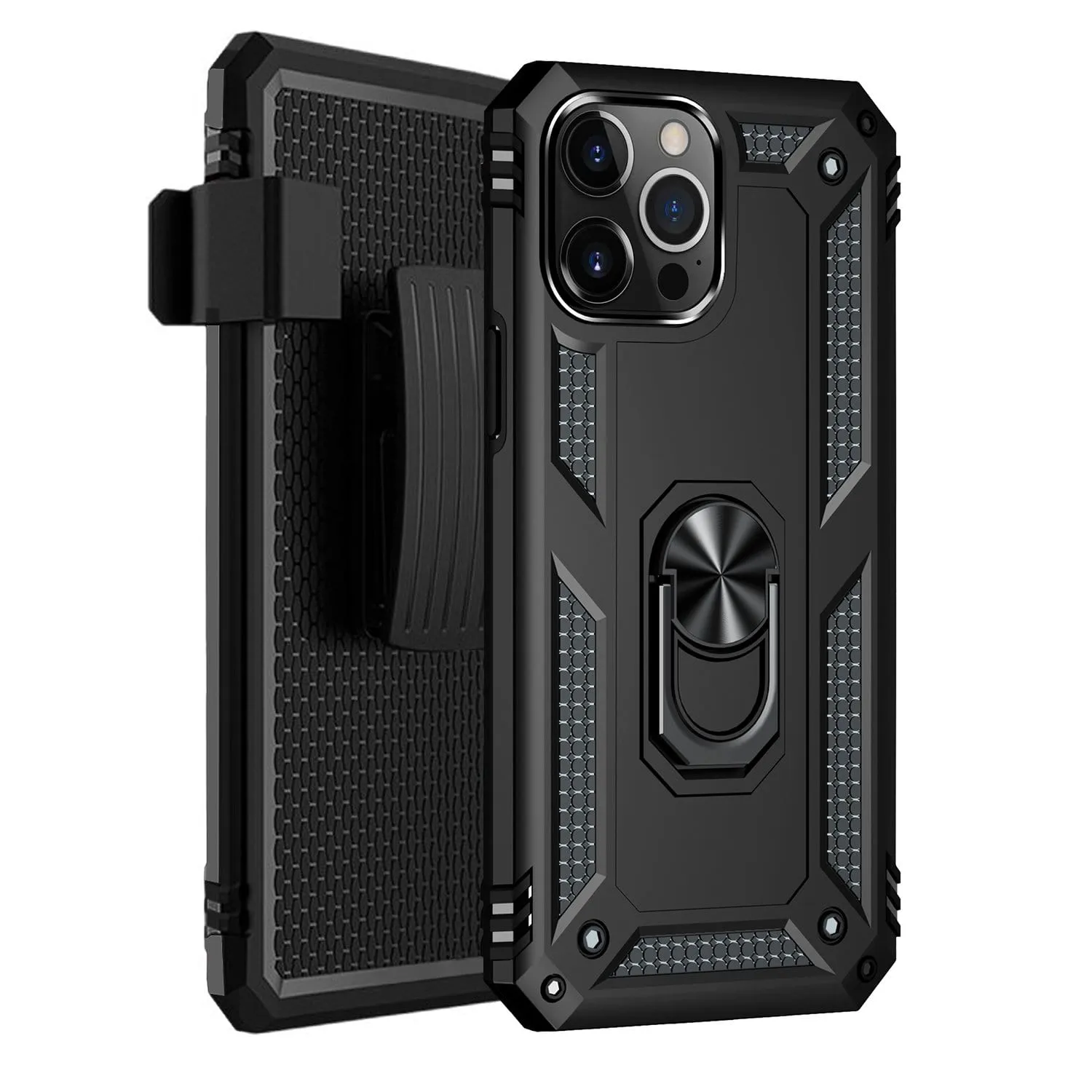 Raider Series Kickstand Case with Belt Clip - iPhone 13 Pro Max