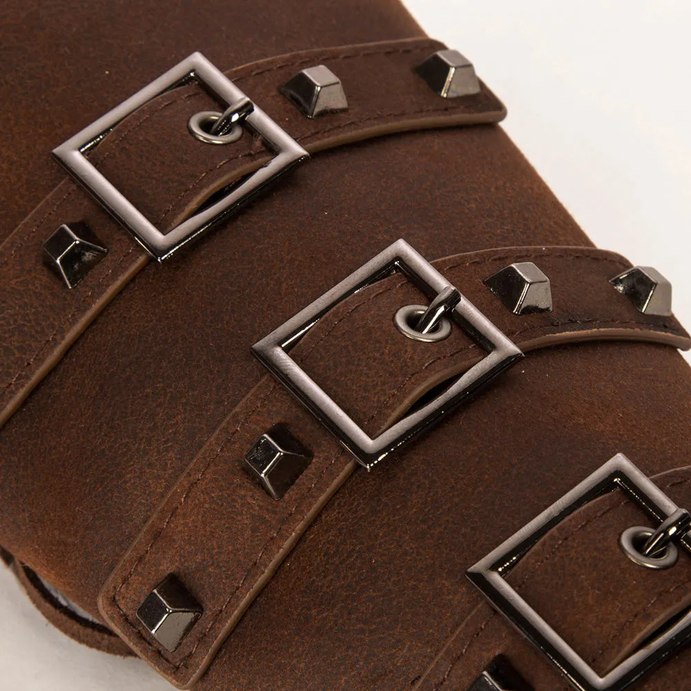 Renaissance Waist Belt with PU Leather Sleevelet 19cm Cincher Waistband