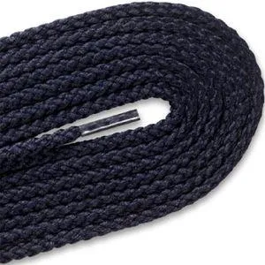 Round Braided Laces - Navy (2 Pair Pack) Shoelaces