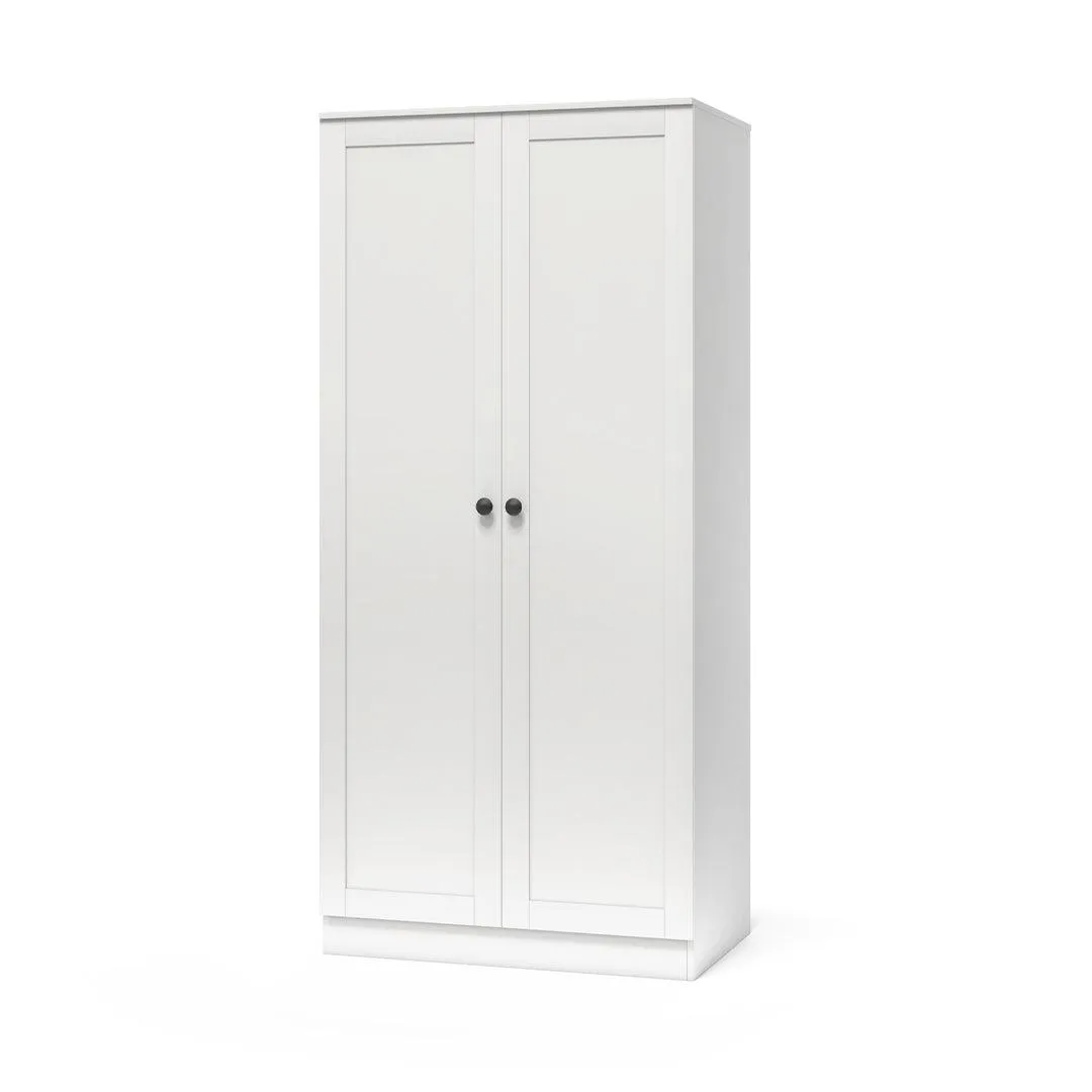 Silver Cross Bromley Wardrobe - White