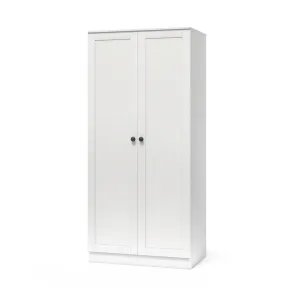 Silver Cross Bromley Wardrobe - White