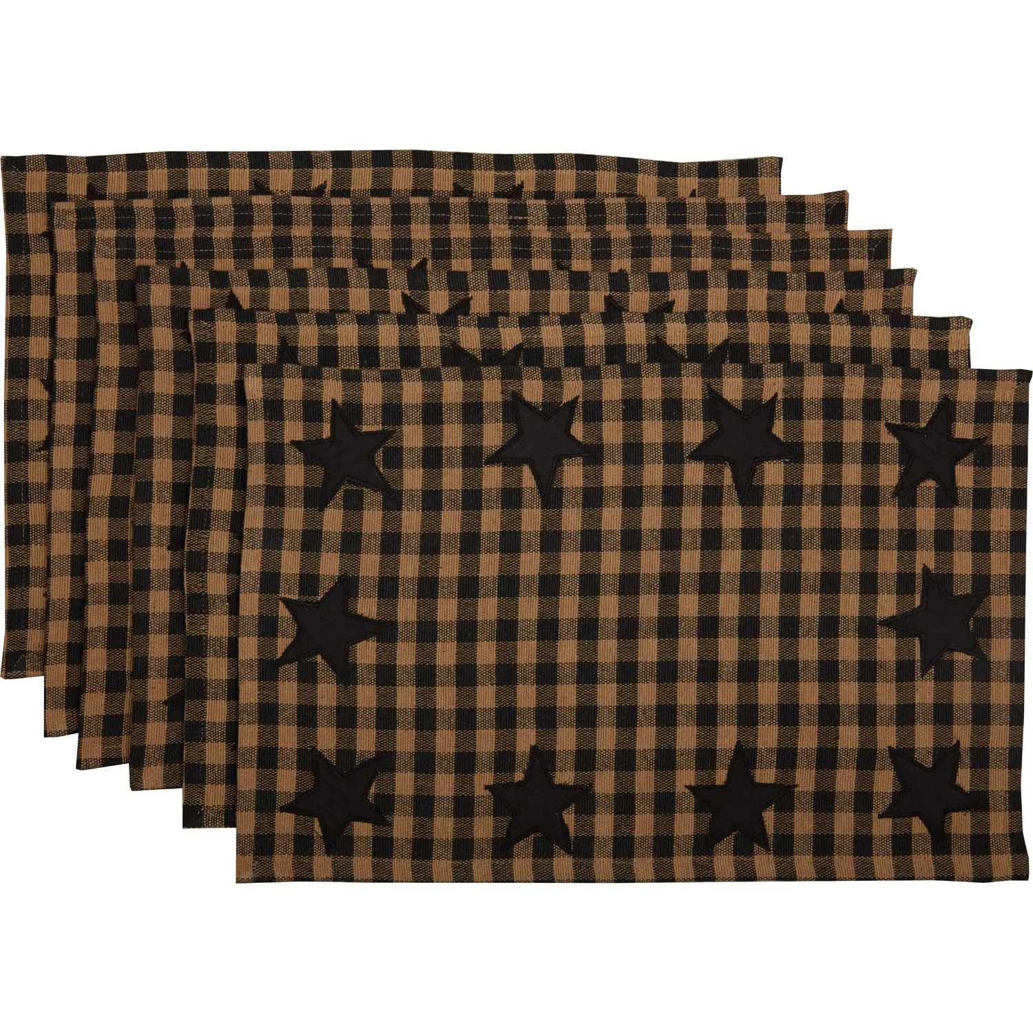 Star Placemat Set of 6 12x18