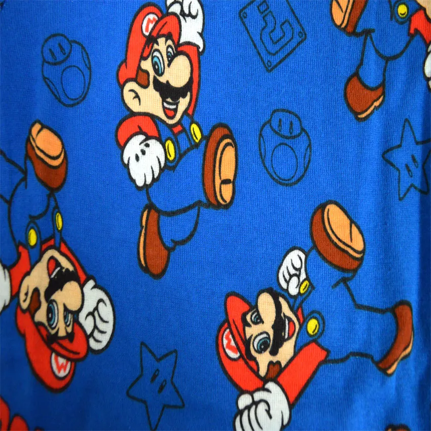 Super Mario Power-Up 4 Piece Cotton Pajamas