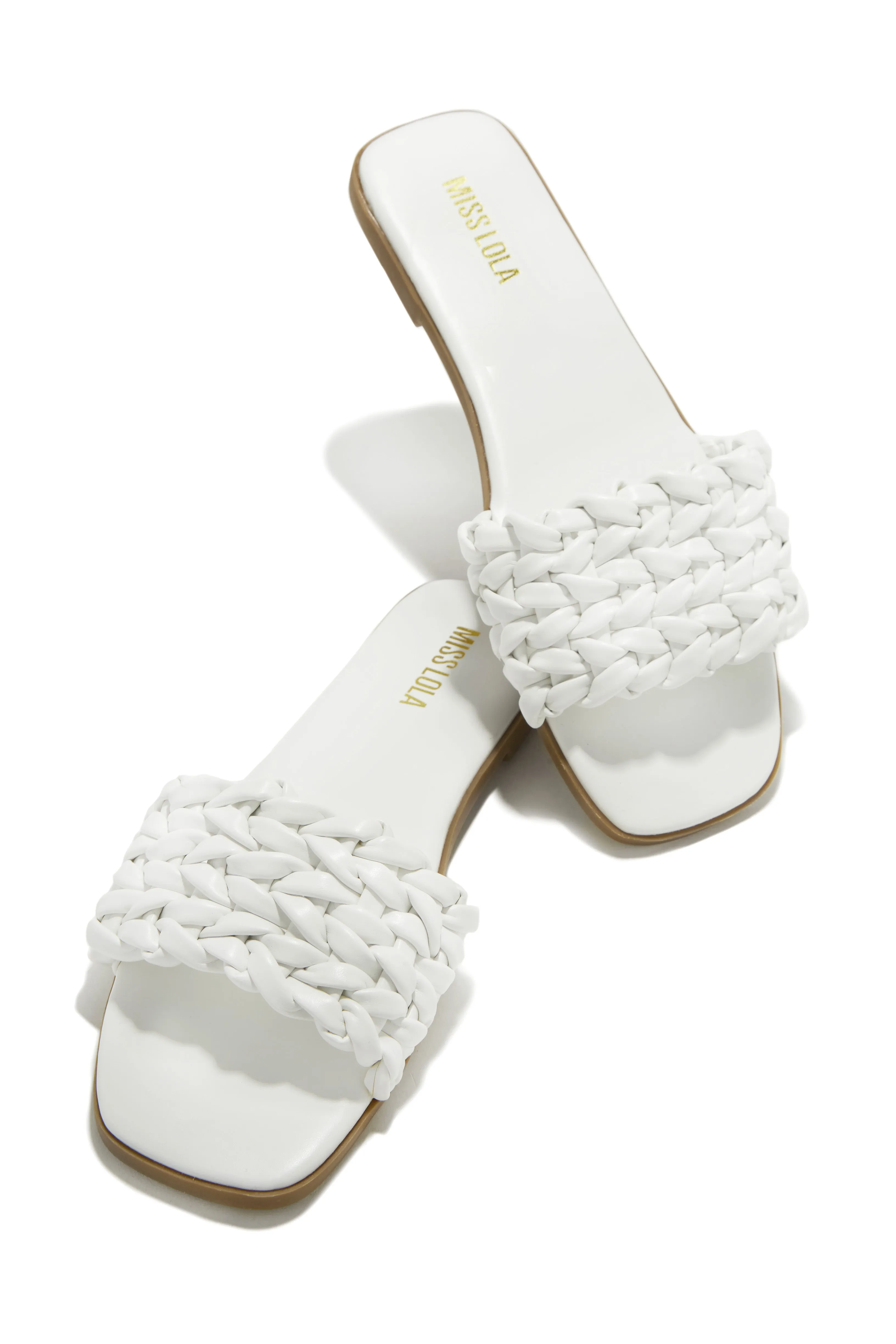 Tulum Sun Slip On Sandals - Gold