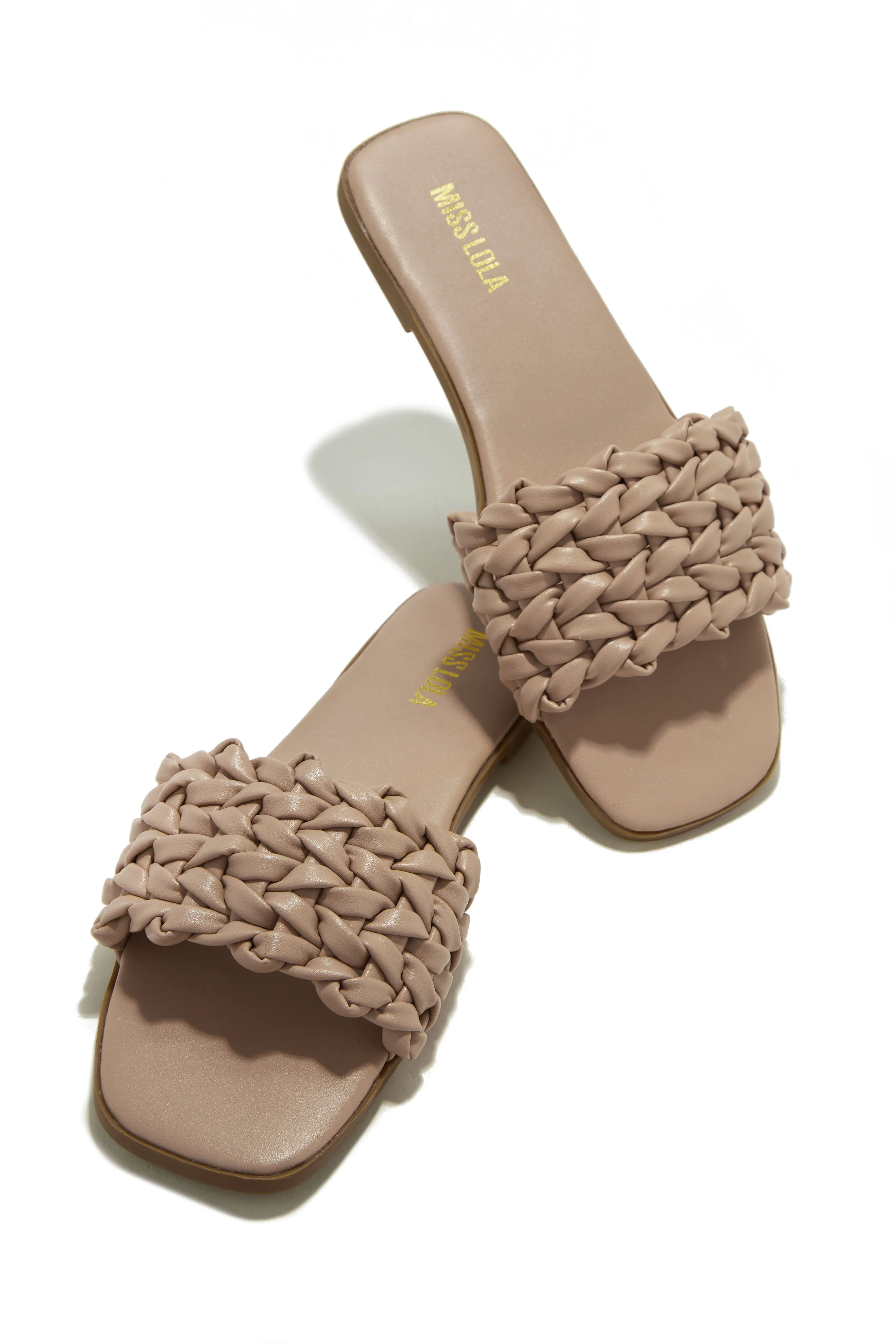 Tulum Sun Slip On Sandals - Gold