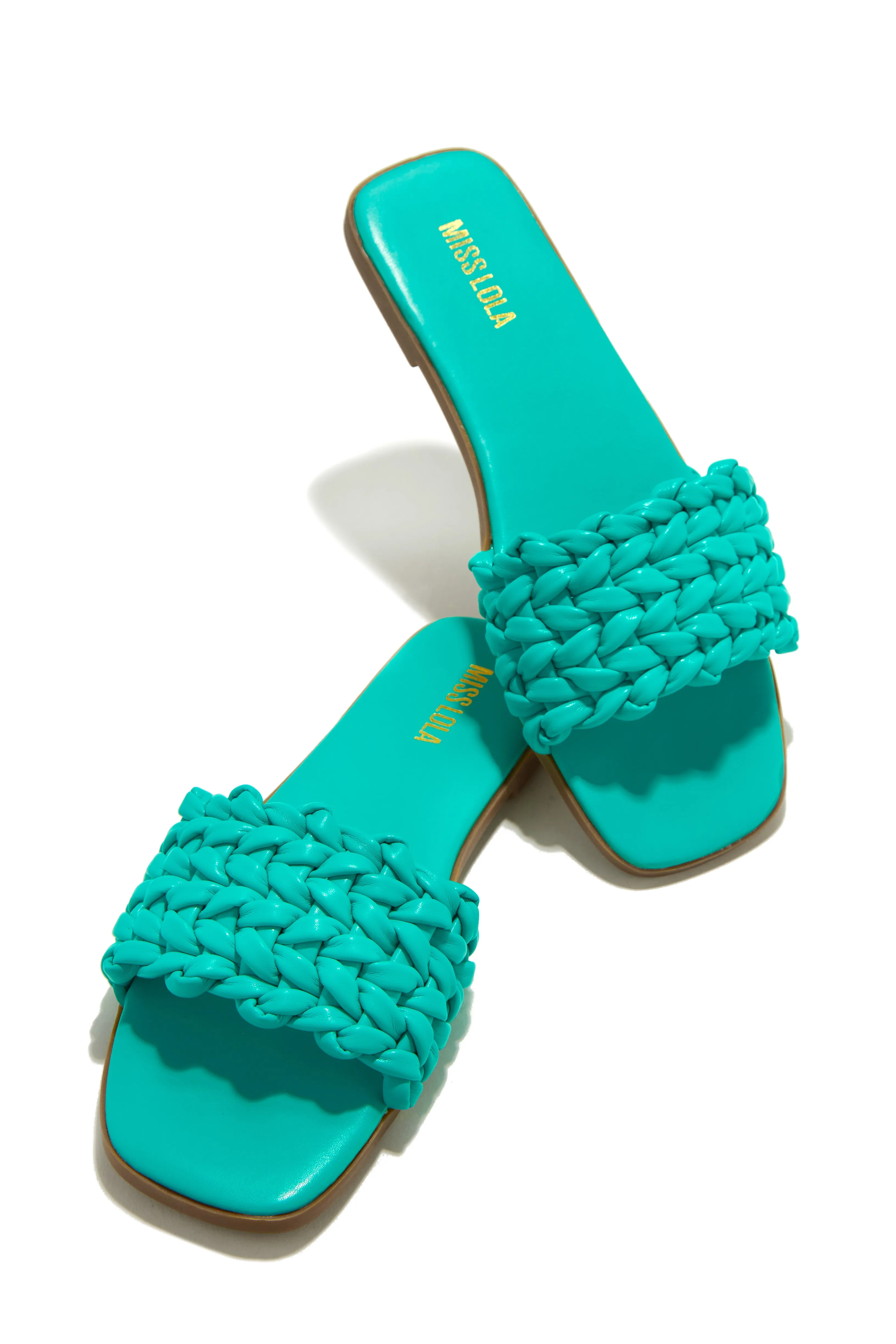 Tulum Sun Slip On Sandals - Gold