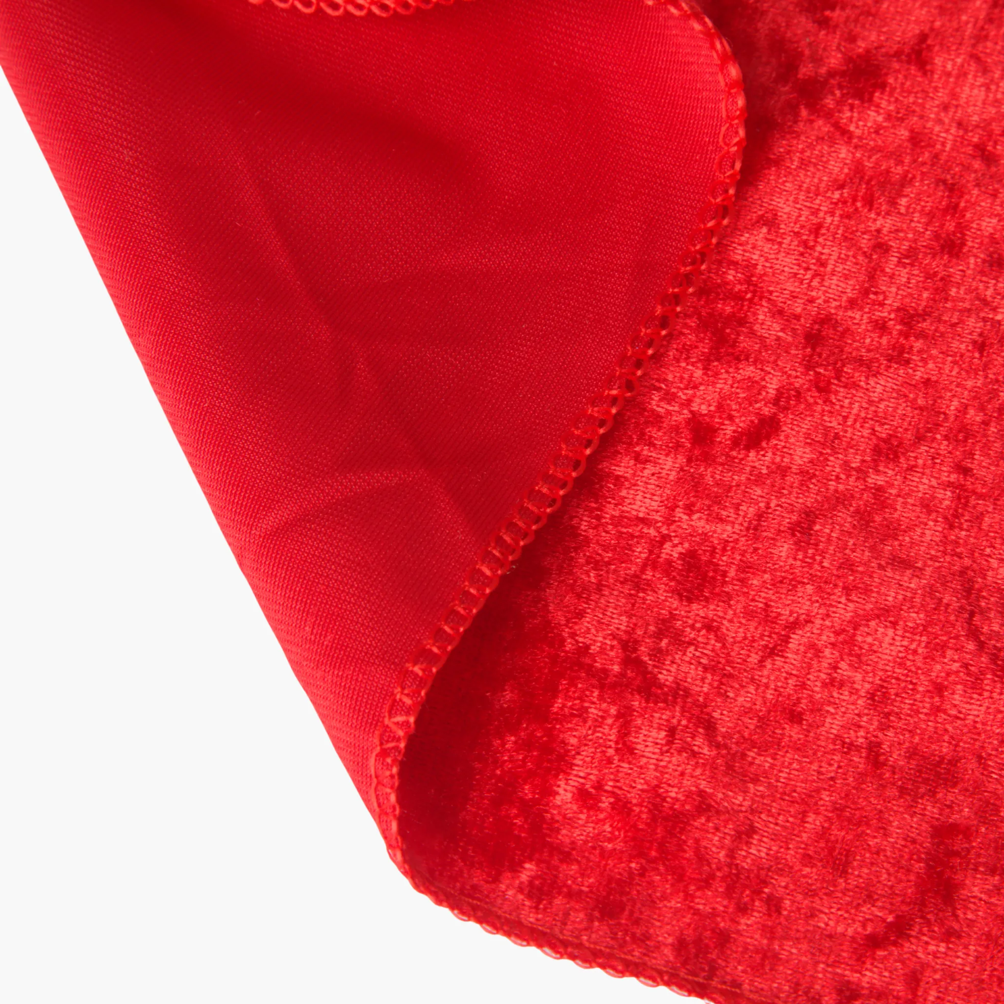 Velvet 20"x20" Linen Napkin - Red