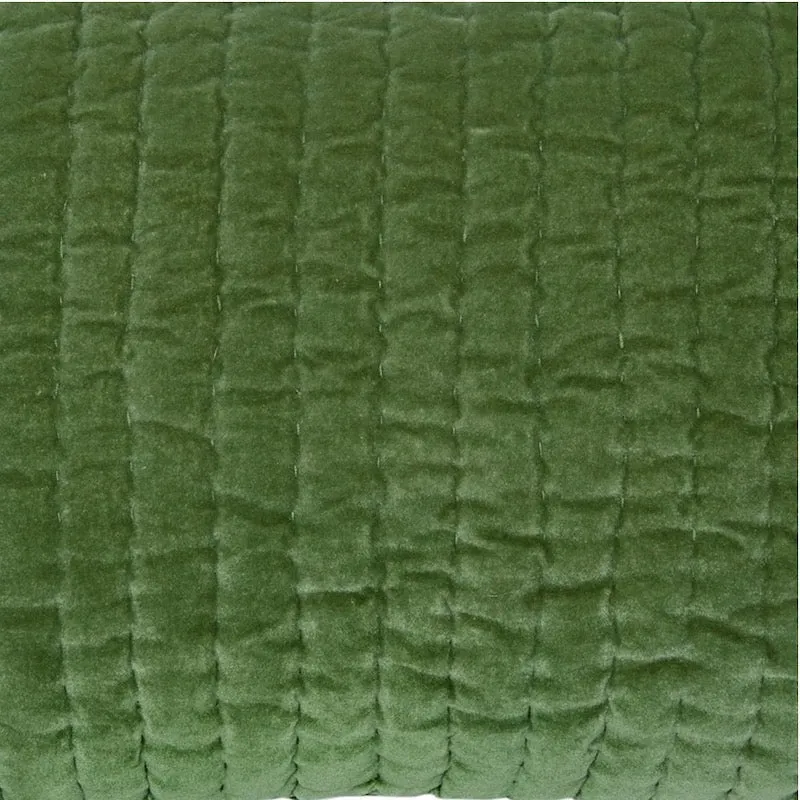 Velvet Moss Kidney Pillow by John Robshaw