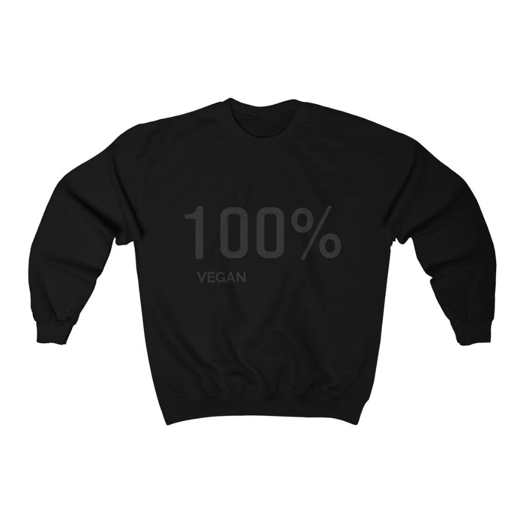 Womens 100% Vegan Logo Sweatshirt