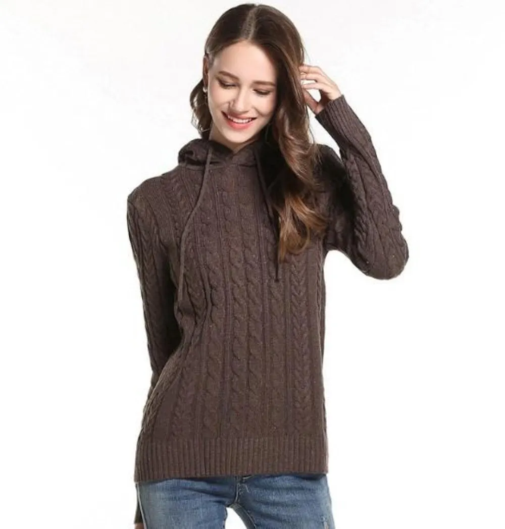 Womens Hooded Sweater