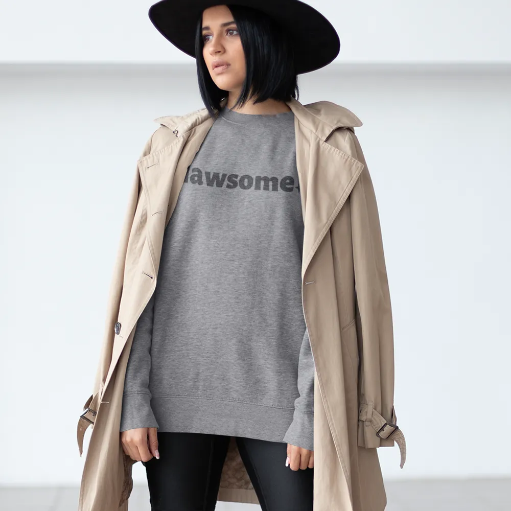 Womens Logo Flawsome Crewneck Sweatshirt
