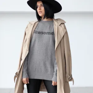 Womens Logo Flawsome Crewneck Sweatshirt