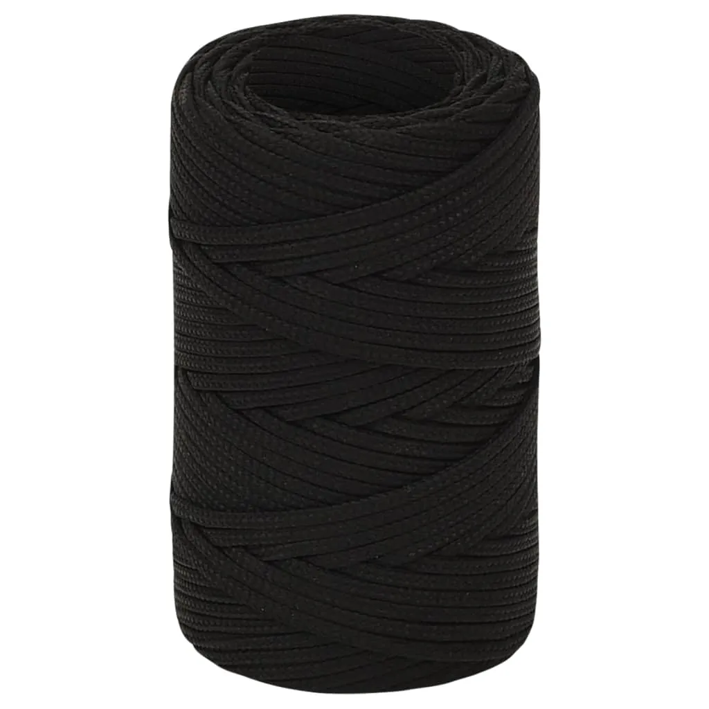 Work Rope Black 2 mm 100 m Polyester