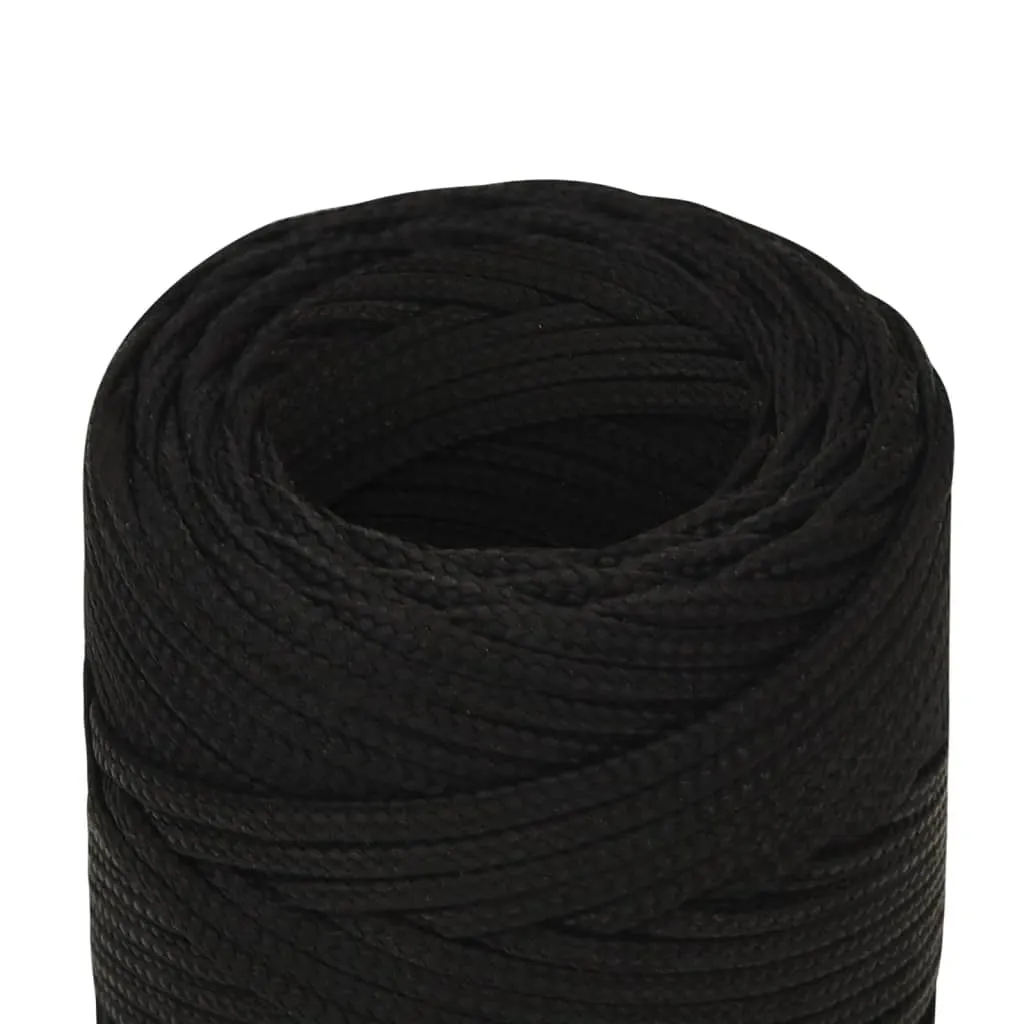 Work Rope Black 2 mm 100 m Polyester